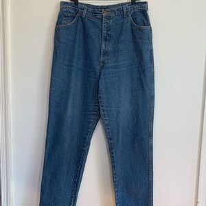 Vintage 80s Lands End High Waist Jeans 36x31